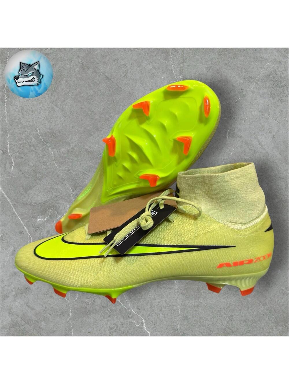 Nike Mercurial Superfly 10 Pro Soccer Shoes Men's Yellow HF9433-300‎ Men Sz  13